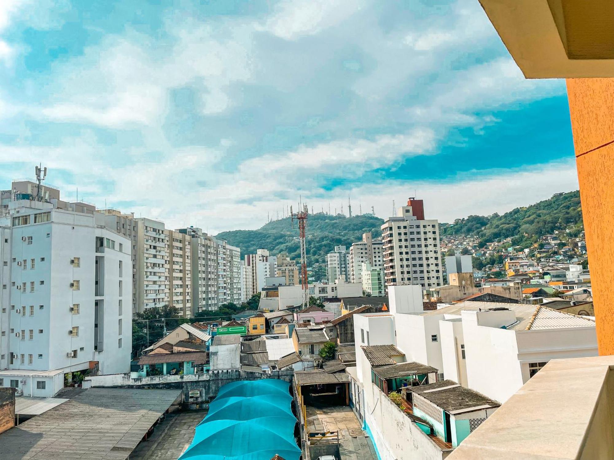 Studio No Centro: Piscina, Academia E Garagem N209 Florianópolis Esterno foto