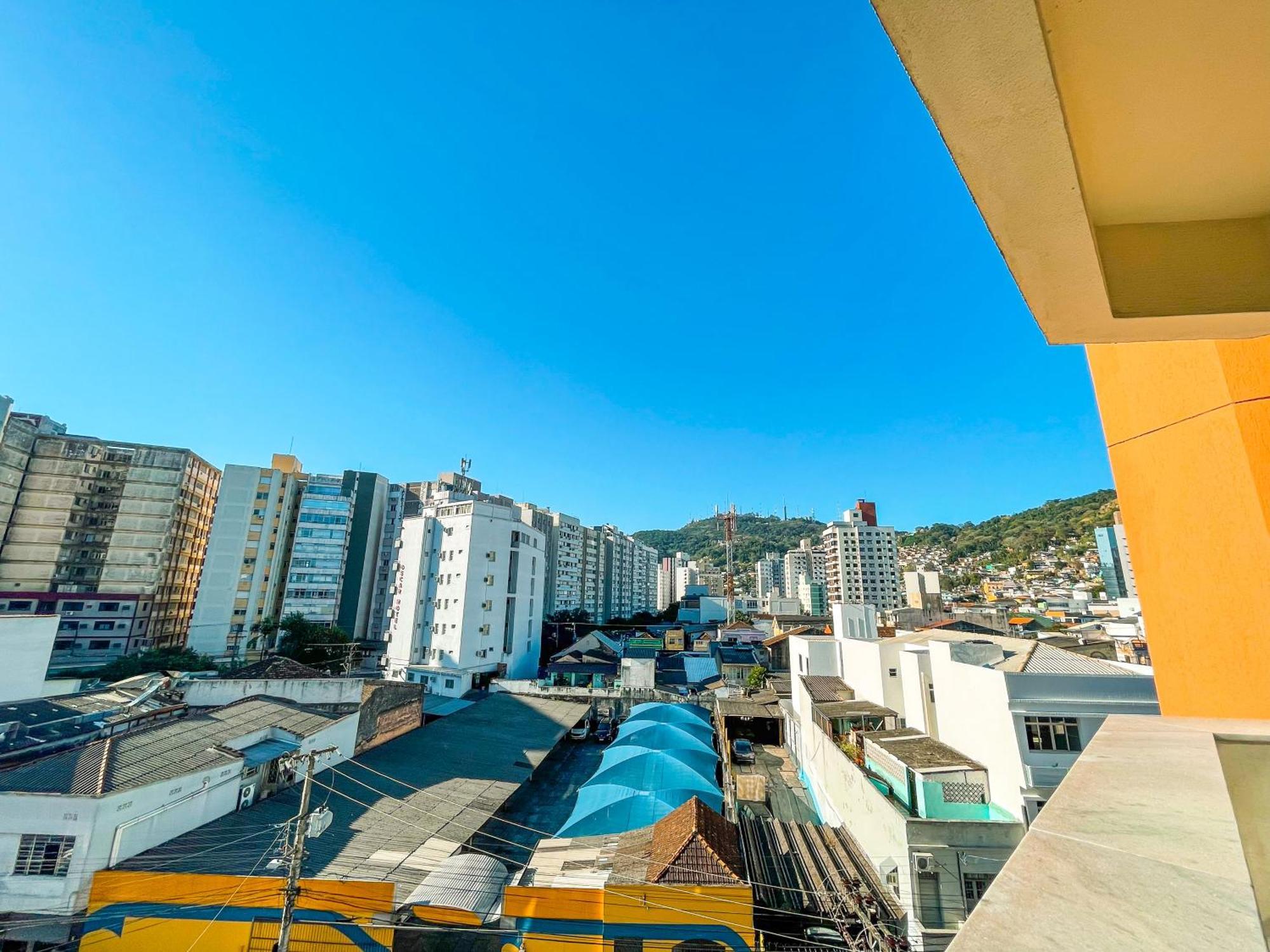 Studio No Centro: Piscina, Academia E Garagem N209 Florianópolis Esterno foto