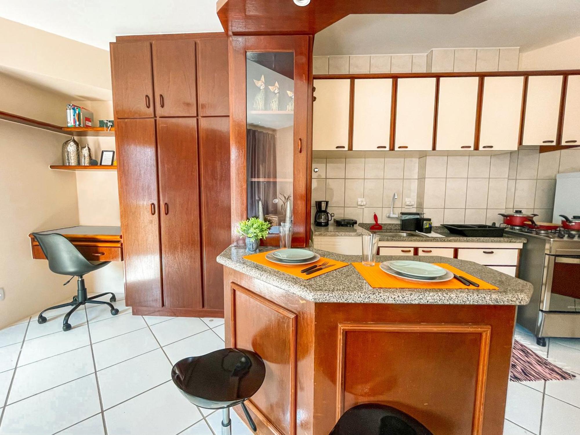 Studio No Centro: Piscina, Academia E Garagem N209 Florianópolis Esterno foto